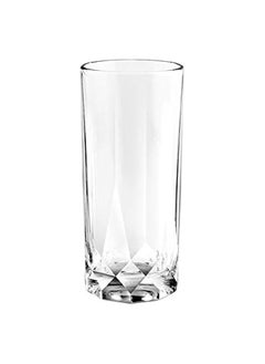 erorex Glass, Set Of 6, Clear, 350 Ml, P02808, Highball Glass, Tall Glass, Beverage Glass, Long Drink Glass, Water Glass, Juice Glass  - Image 4