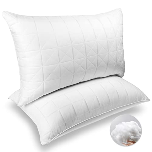 NEIPOTA King Size Pillows Set of 2 - Premium Down Alternative Cooling Bedding 20 x 36 White, Bed Sleeping Pillow for Back, Stomach or Side Sleepers - Image 1