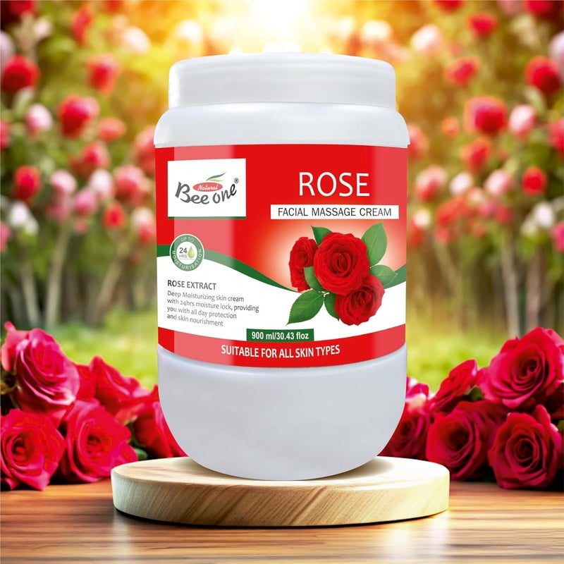 Beeone Rose Massage Cream, 900 ml - Image 5