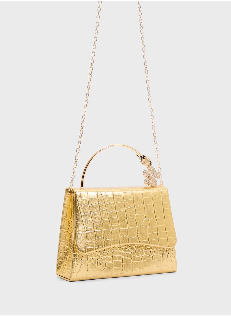Ella Limited Edition Ladies Sparkly Clutch Bag  - Image 3