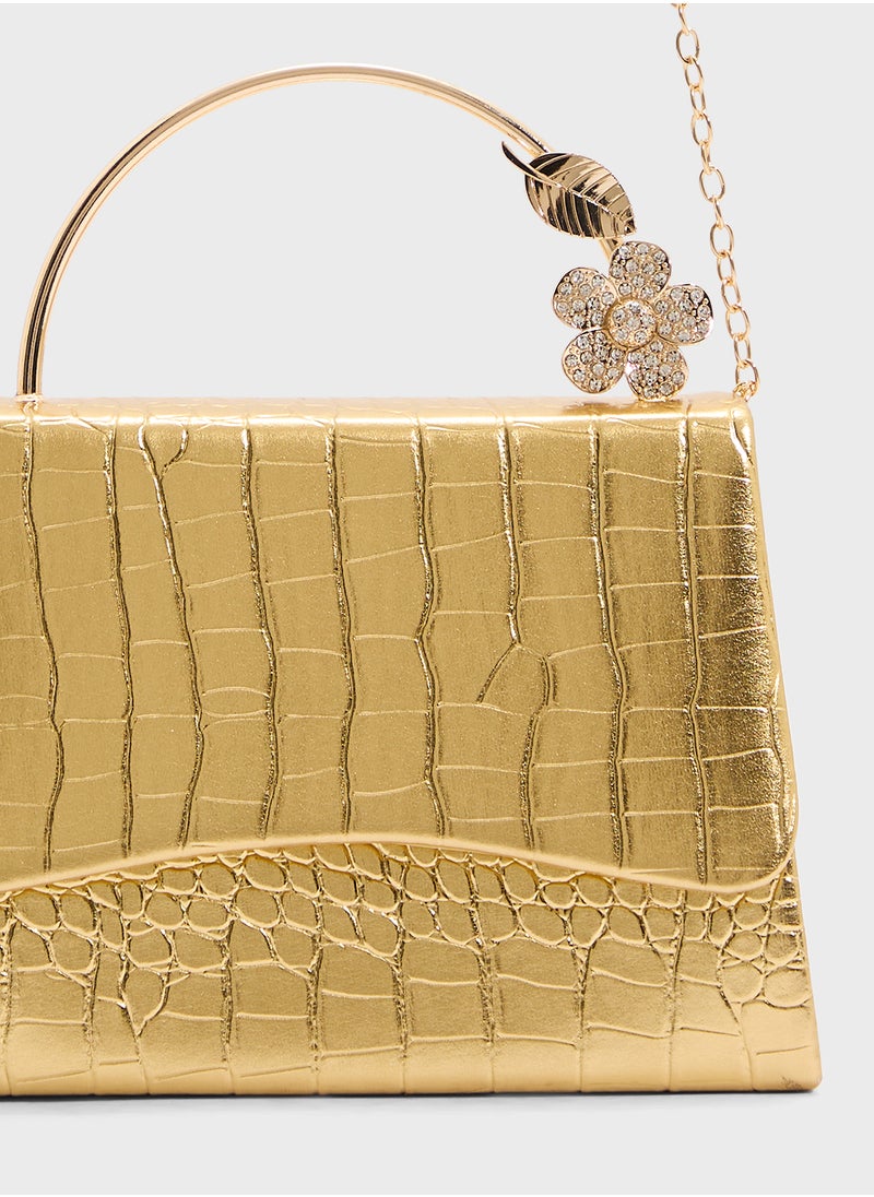 Ella Limited Edition Ladies Sparkly Clutch Bag  - Image 4