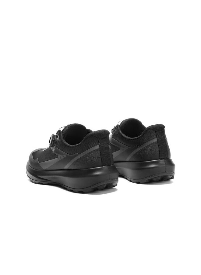 Belle Thick-soled Walking Shoes For Men, Autumn Style With Rotary Buckle, Splash-resistant And Wear-resistant Casual Sneakers A2123cm5, Smoky Crystal Black, Size 44 - Image 4
