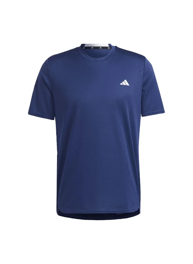 اديداس adidas D4M Tee Blue Training T-Shirts 2XS