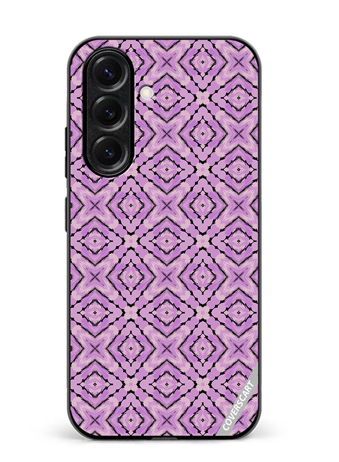 VR CREATIVE Protective Case Cover For Samsung Galaxy S25 Strips Design Multicolour