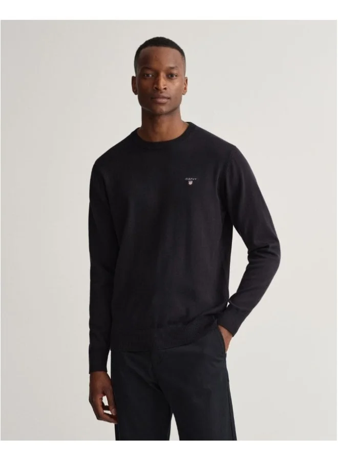 غانت Gant Classic Cotton Crew Neck Sweater