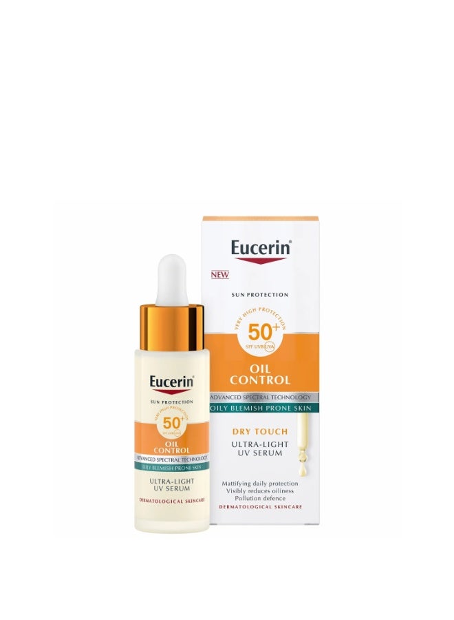 يوسرين للتحكم في الزيوت عامل حماية 50+ ULTRA-LIGHT سيروم 30ML