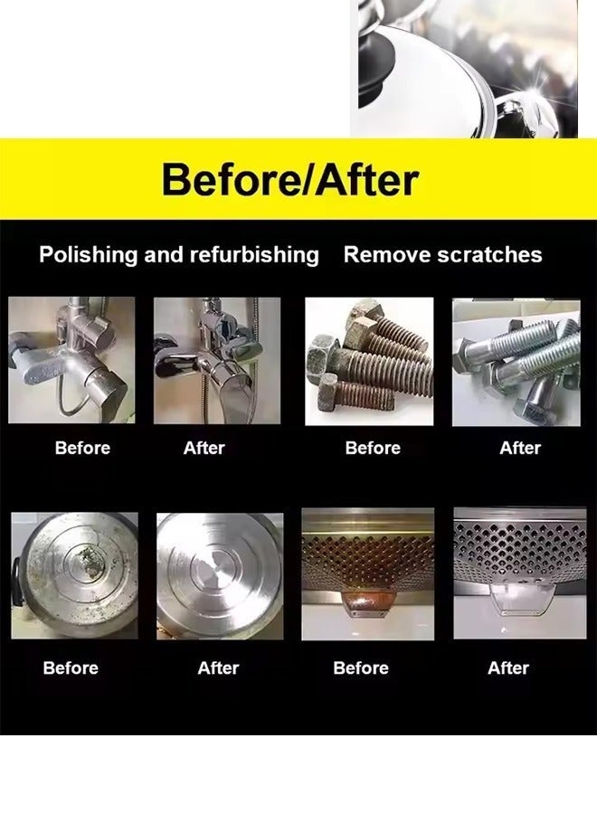 Autosol 3pcs German Technology Metal Polish for Chrome Copper Brass total 225ml - Image 3