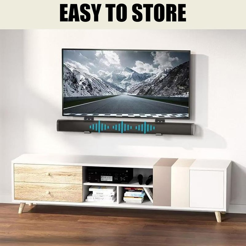 Modern Anti-Drop SoundBar Wall Mounting Brackets Quick Setup Living Room Design Home Theater Soundbar Mount - Image 2