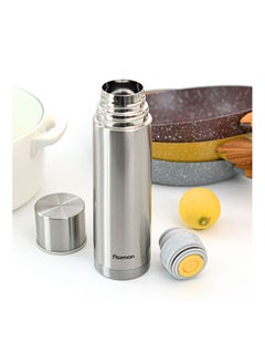 Fissman Coffee Thermos Double Wall Vacuum Flask 750ml Metallic Silver 304 Food Grade Stainless Steel, Up To 12Hours  Thermal Water Bottle for Tea Hot & Cold Drinks, Sealed Insulated Jug Water Flasks Bottles  - Image 2