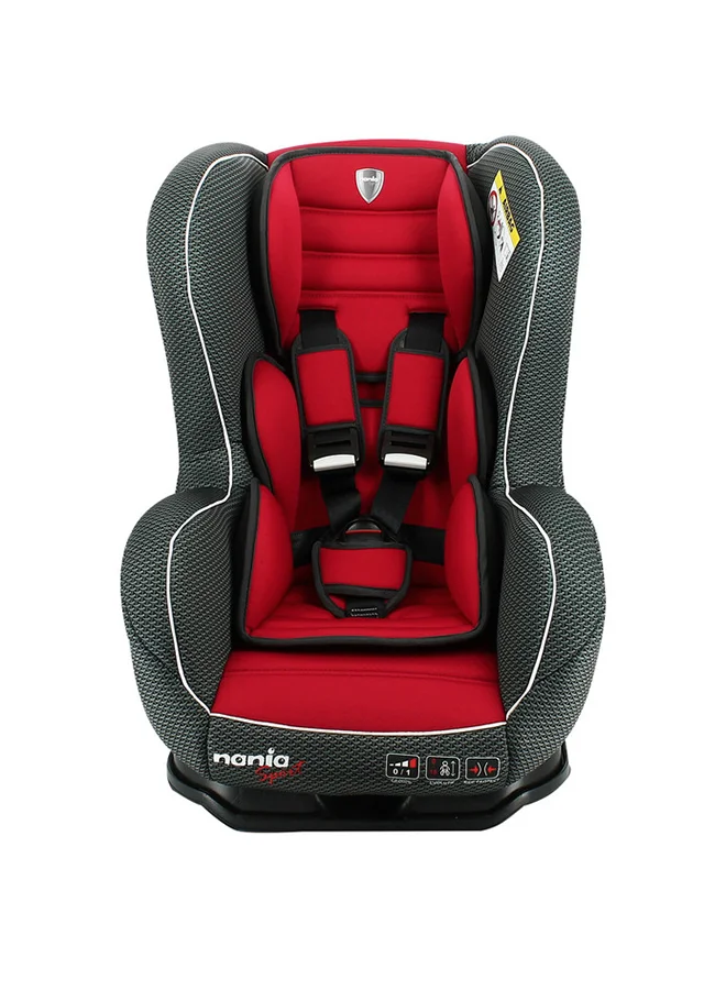 Nania Cosmo Racing Lux - Ruby Baby Car Seat, Group 0,1 (0-18Kg), Suitable From Birth