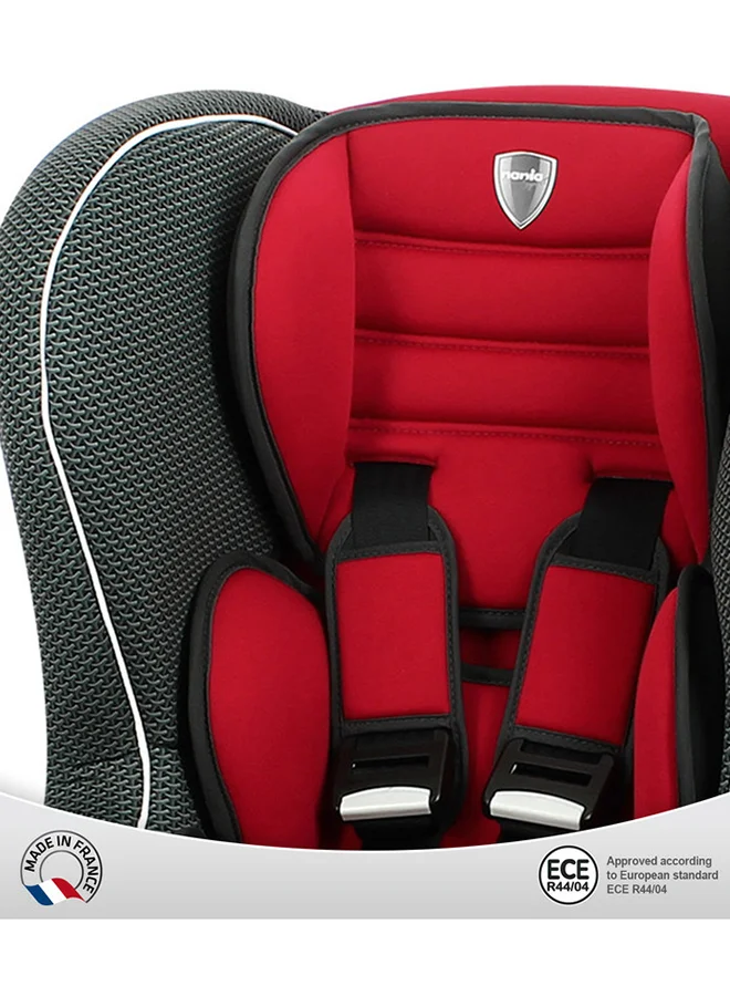 Nania Cosmo Racing Lux - Ruby Baby Car Seat, Group 0,1 (0-18Kg), Suitable From Birth