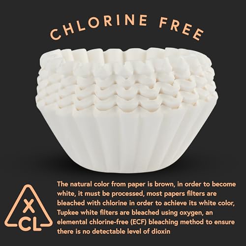 Tupkee Extra Large Coffee Filters – 13.75” x 5.25” – Fits Bunn 1.5–3 Gallon Commercial Coffee & Tea Machines – Chlorine-Free – No Overflow, No Tearing – 250 Count – For Restaurants, Cafés - Image 4