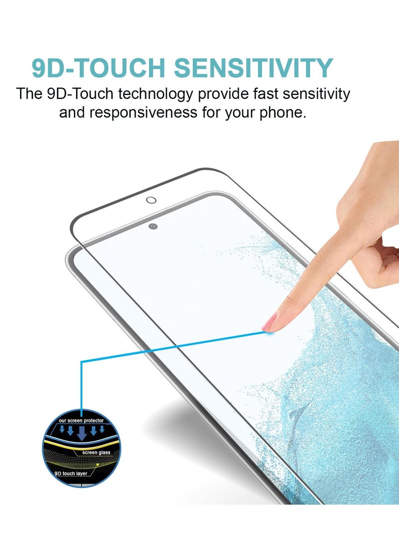 PRIMEEIGHT - PRIMEEIGHT Samsung Galaxy S22 Plus Screen Protector 6.6 Inch Display Ultra Thin 9H Hardness Tempered Glass S22+ Easy to Install HD Clear Screen Protector [ 2 PACK ] - Image 1