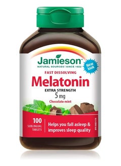 Jamieson Jamieson 5MG Fast Dissolve Tabs Chocolate Mint 100 Tablets 