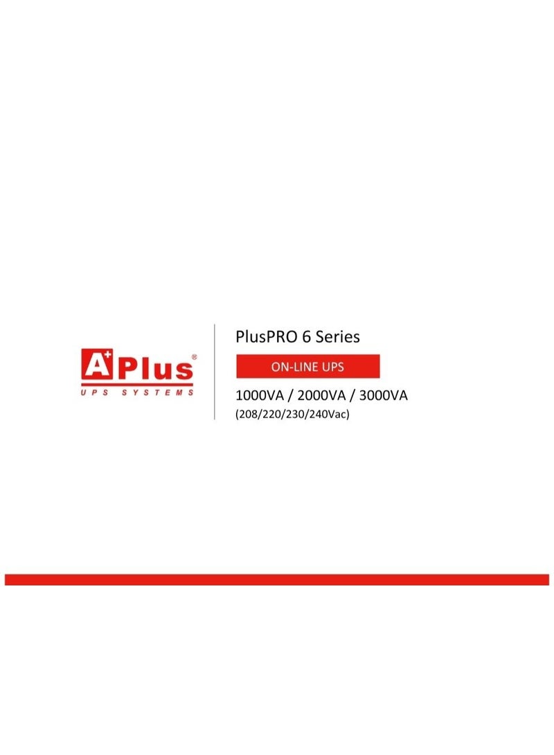 Aplus Online UPS 3 kva/2.7kw Non-Piece Power Supply - Image 3