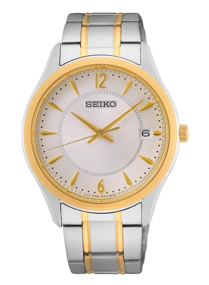 Seiko men's analogue quartz watch sur468p1 - Image 1
