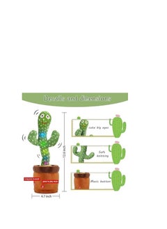 Dancing Cactus Plush Toy with Music, Light-up LED, 30 cm, Green - pzsku/Z446D64050390313CFB7EZ/45/_/1736522976/d70be6f7-f9b9-4537-9e46-4eccfdef8537