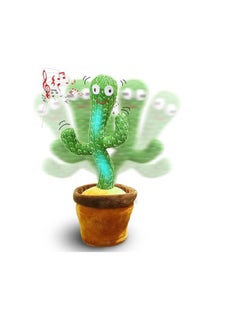 Dancing Cactus Plush Toy with Music, Light-up LED, 30 cm, Green - pzsku/Z446D64050390313CFB7EZ/45/_/1736523021/8d8bd2a7-6bae-43c1-b7fb-f53e121d2f04