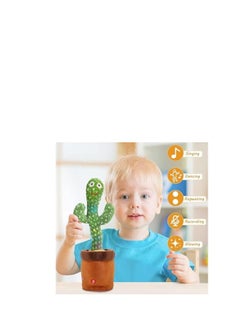 Dancing Cactus Plush Toy with Music, Light-up LED, 30 cm, Green - pzsku/Z446D64050390313CFB7EZ/45/_/1736523041/34c21f74-a306-4064-b0ff-52ebc01833ab