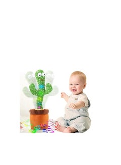 Dancing Cactus Plush Toy with Music, Light-up LED, 30 cm, Green - pzsku/Z446D64050390313CFB7EZ/45/_/1736523064/ba1d8cc9-4c12-4ff7-87a6-2fd259f00225