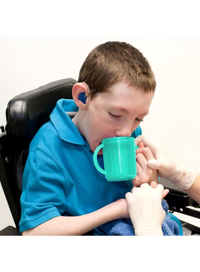 TalkTools Recessed Lid Cup with Handles - Leak Proof - Image 3