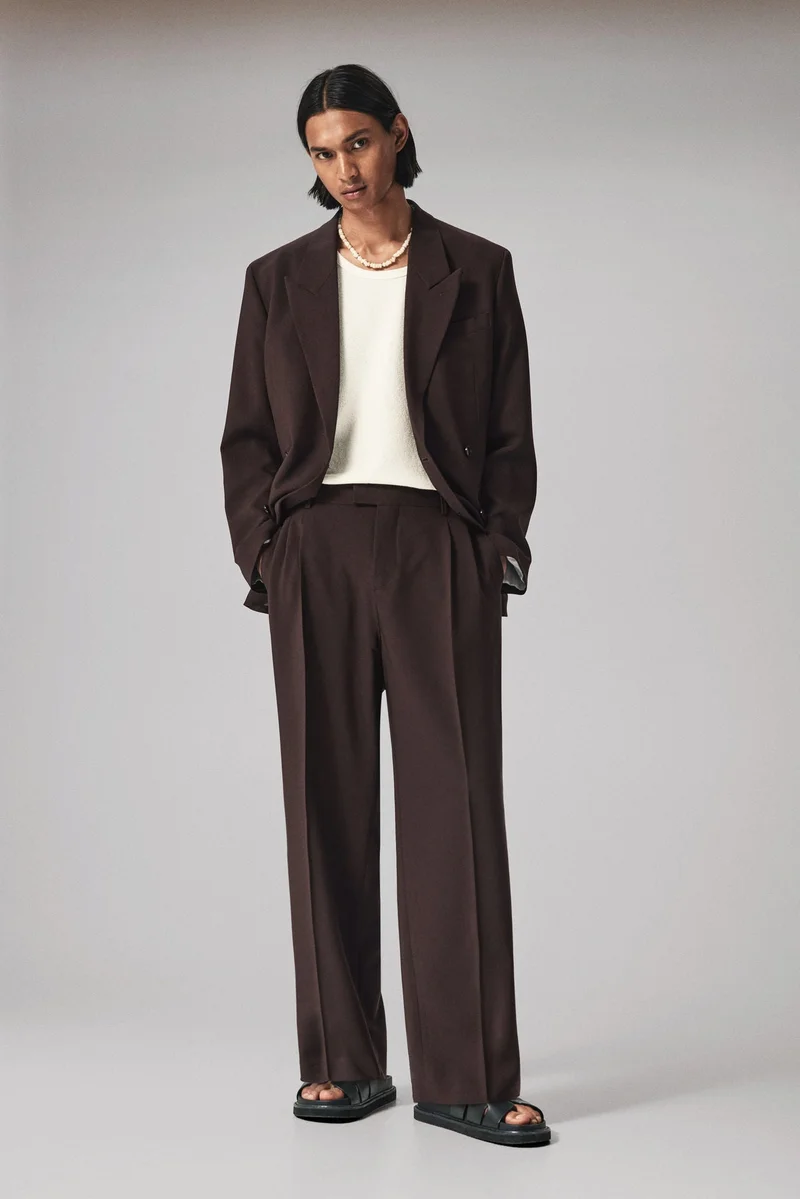 H&M Loose Fit Tailores trousers