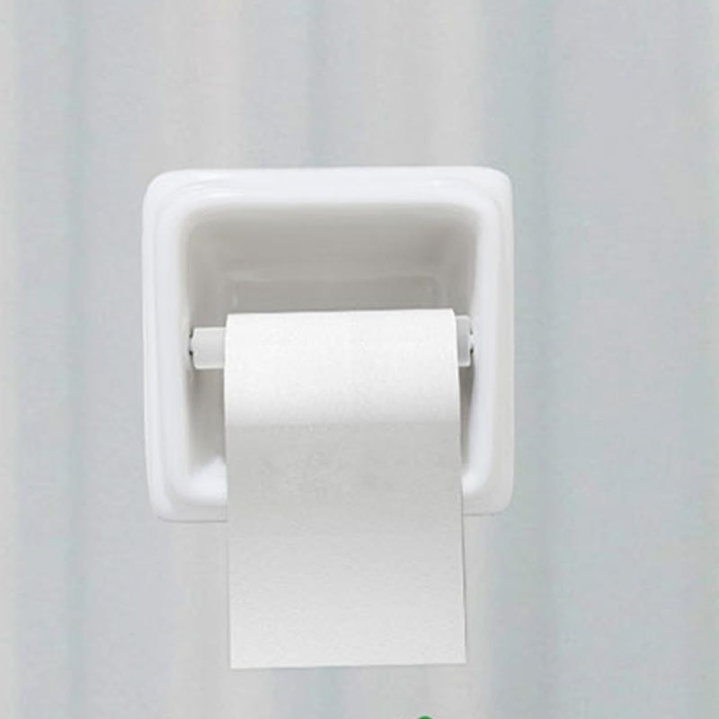 Sewroro 2pcs Toilet Paper Holder Roll Replacement Plastic Spring Rod Inserted Bathroom Accessory - Image 5