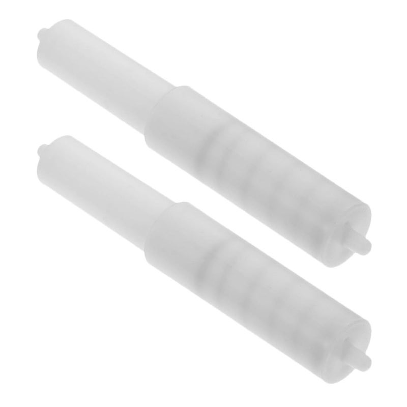 Sewroro 2pcs Toilet Paper Holder Roll Replacement Plastic Spring Rod Inserted Bathroom Accessory - Image 2
