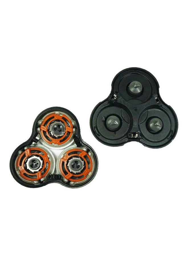 نيبمينينت رأس كامل بديل لماكينة فيليبس نوريلكو سينسو تاش ثلاثية الأبعاد طرازي RQ10 /RQ12 باللون الفضي/الأسود - Image 3