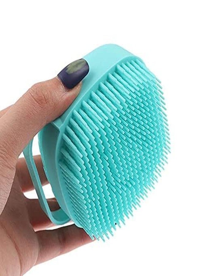 ETSAP Body Scrubber with Soap Dispenser Brush, Silicone Exfoliating Brushes, Soft Body Exfoliator, Bath Loofah for Babies, Kids, Women, Men and Pets (Multicolor) - Pack of 1 - Image 2