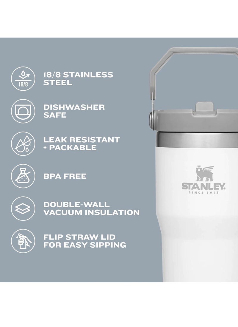 Stanley - Stainless Steel Vacuum Insulated Tumbler with Lid and Straw for Water, Iced Tea or Coffee, Smoothie and More, 30 oz - Image 1