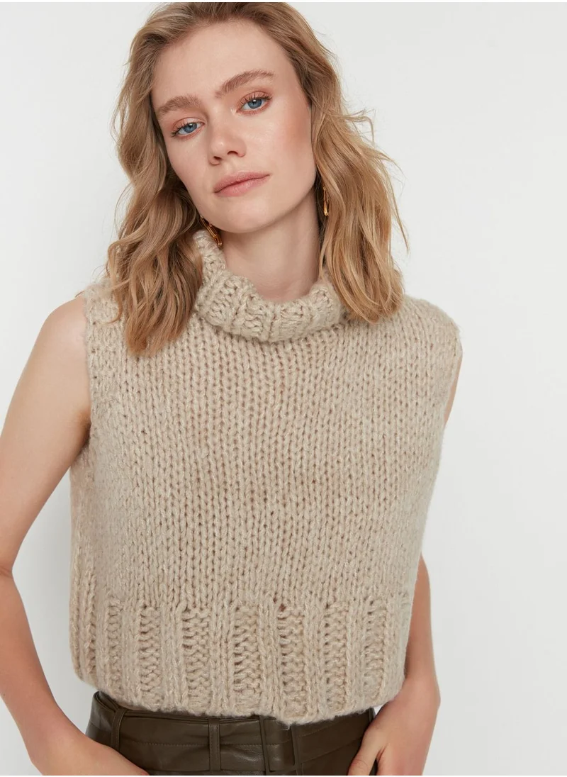 trendyol Crew Neck Knitted Sweater