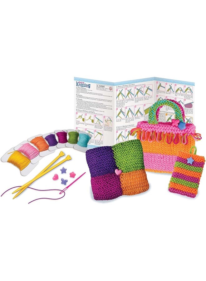 4m طقم فن الحياكة السهل من 4M – مجموعة حرفة خيوط للمبتدئين للأطفال والمراهقين من عمر 8 سنوات فما فوق | تعلم كيفية حياكة الأكواب، الحقائب أو الإكسسوارات مع ألوان خيوط متعددة وزوجين من الإبر | 00-02753 - Image 4