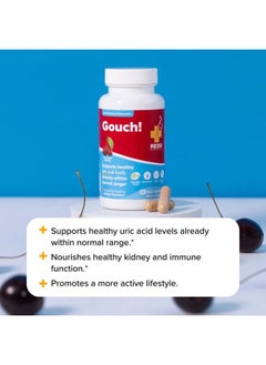 REDD REMEDIES , Gouch!, Supplement Support for Joints and Uric Acid Levels, Encourages a Healthy Inflammatory Response, Tart Cherry & Quercetin, 120 Vegan Capsules  - Image 5