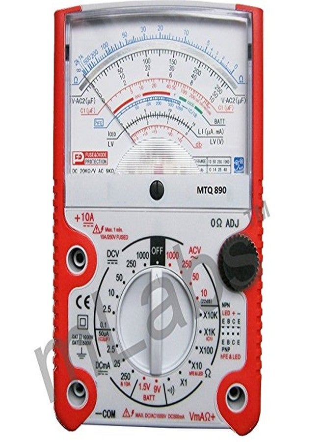 mlabs Metroq Analogue Multimeter With Mtq 890 Holster, Battery_powered - Image 1