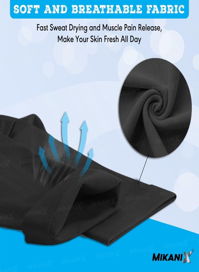 MIKANIX Unisex Full Face Mask | Balaclava Black + Hand Protective Syntetic Arm Sleeve for Bikers Riders, Cyclists and Outdoor Workers to Protect from Dust and UV Rays - Image 4
