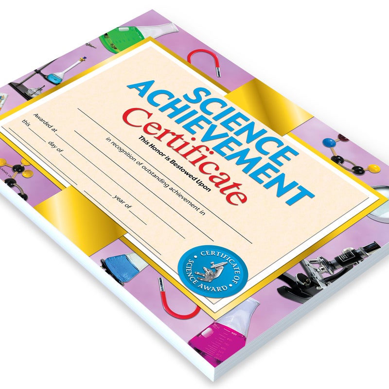 Hayes Science Achievement Certificate 85 x 11 Pack of 30 - Image 2