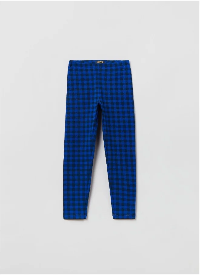 Ovs OVS Leggings With Check Print