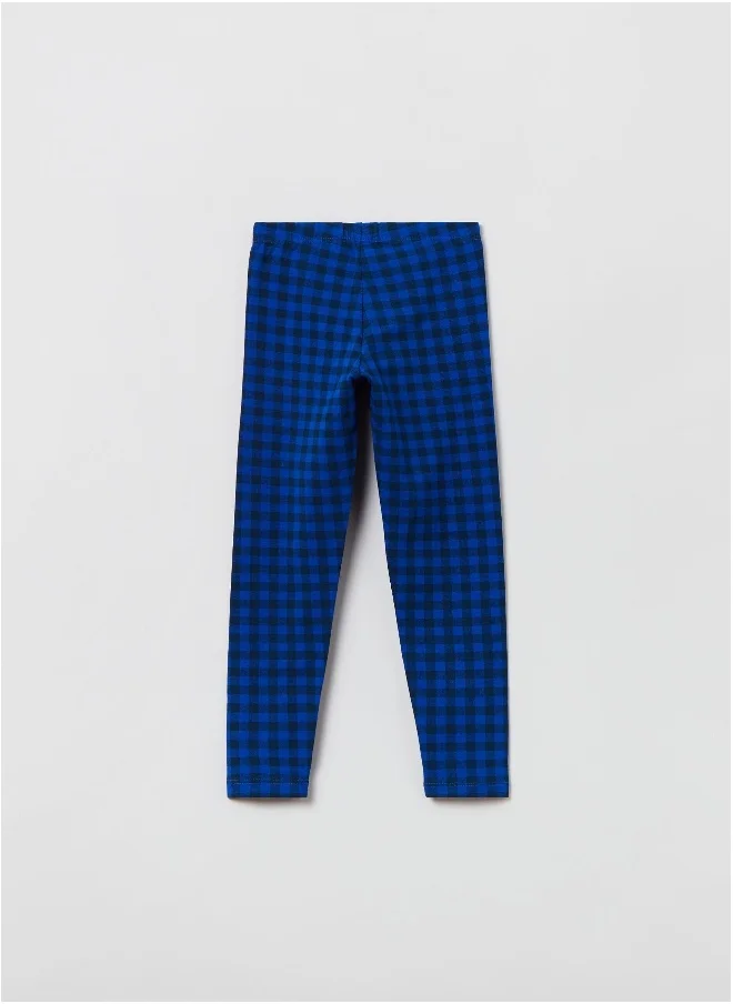 Ovs OVS Leggings With Check Print