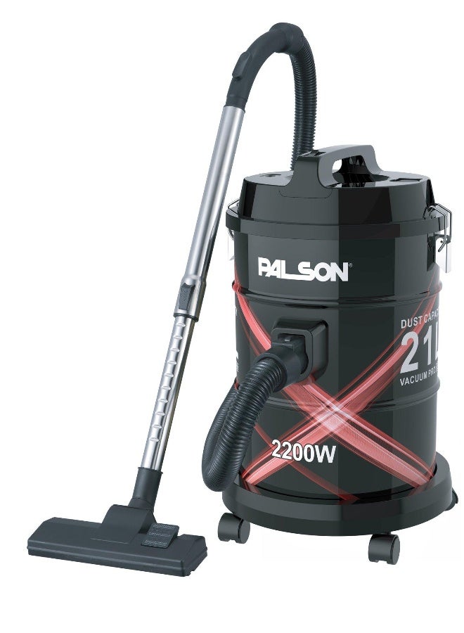 PALSON Drum Vacuum Cleaner, 21L, 2200W - Image 1