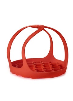 Pressure Cooker Sling, Silicone Bakeware Sling for 3Qt Instant Pot, Multi-function Cooker Anti-scalding Bakeware Lifter Steamer Rack，BPA-Free Silicone Egg Steamer Rack (3 Qt)