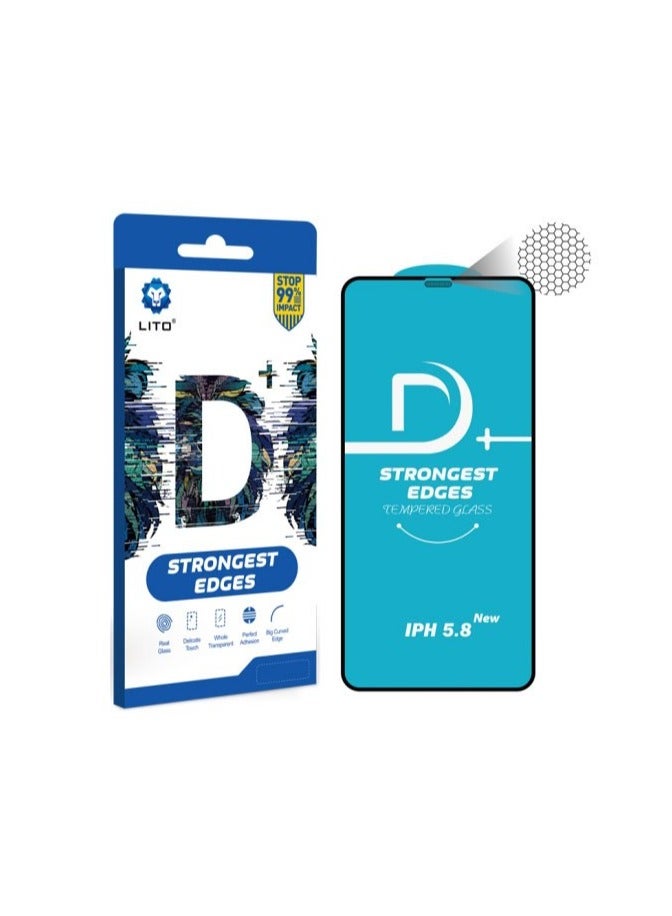 Lito D+ Strong Edge Tempered Glass for Apple iPhone 13 – Ultimate Protection & Crystal Clear Display - Image 1
