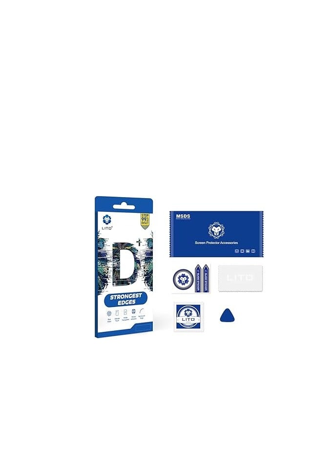 Lito D+ Strong Edge Tempered Glass for Apple iPhone 13 – Ultimate Protection & Crystal Clear Display - Image 2
