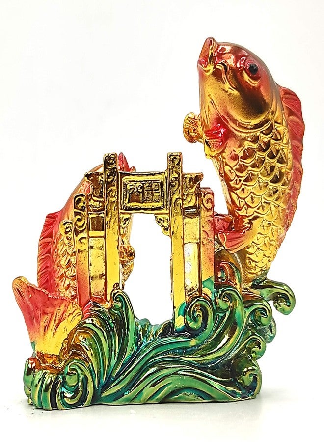 Plus Value Feng Shui Double Twin Fish (3cm x 8cm x 7.5cm Approx Weight - 90 Grams Approx, Multicolour), - Image 5