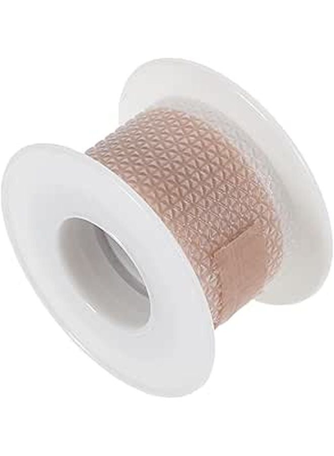 Self Adhesive Silicone Heel Protector Anti Wear Cushion Comfortable Foot Care 2 Pack 100cm Roll - Image 1