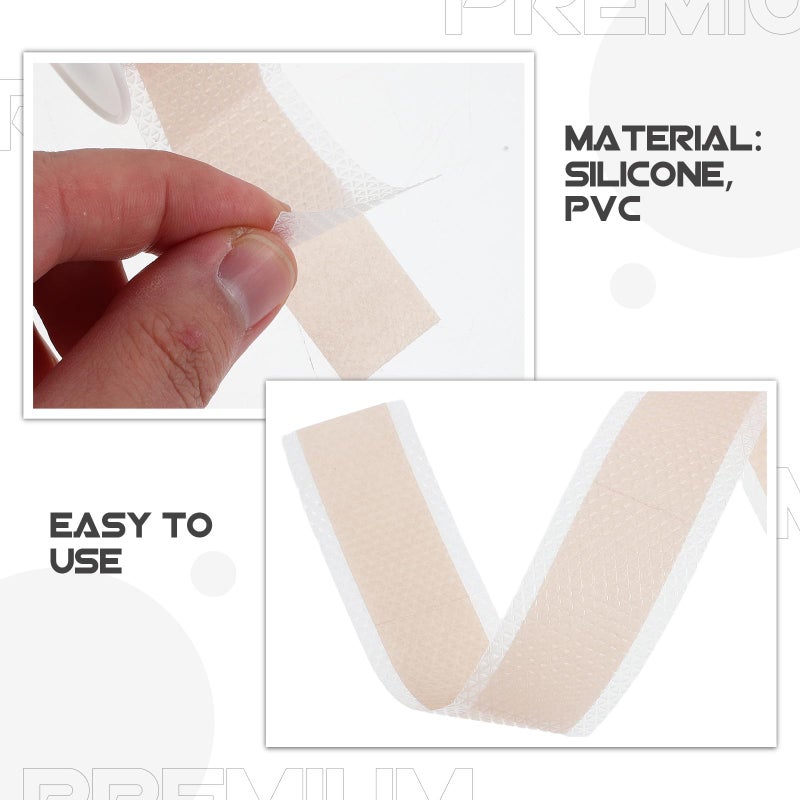 Self Adhesive Silicone Heel Protector Anti Wear Cushion Comfortable Foot Care 2 Pack 100cm Roll - Image 4