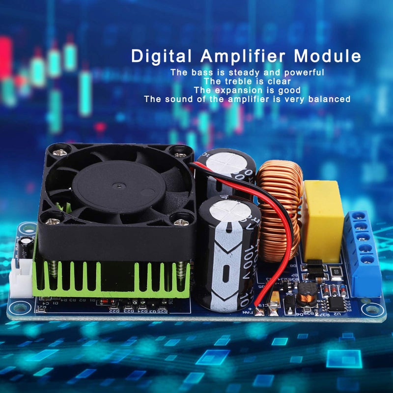 500W مكبر صوت رقمي لوحة مكبر صوت DIY نظام صوتي تيار مستمر 58-70 فولت - Image 3