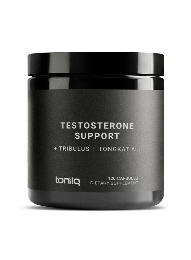 Toniiq إيليت تي فورمولا - قوة فائقة 200:1 تونغكات علي، 30:1 فادوجيا و 25% ويثانوليدات أشواغاندا - تريبلوس مع 95% صابونين، زنك، بورون ونحاس - مختبر طرف ثالث - 120 كبسولة - Image 1