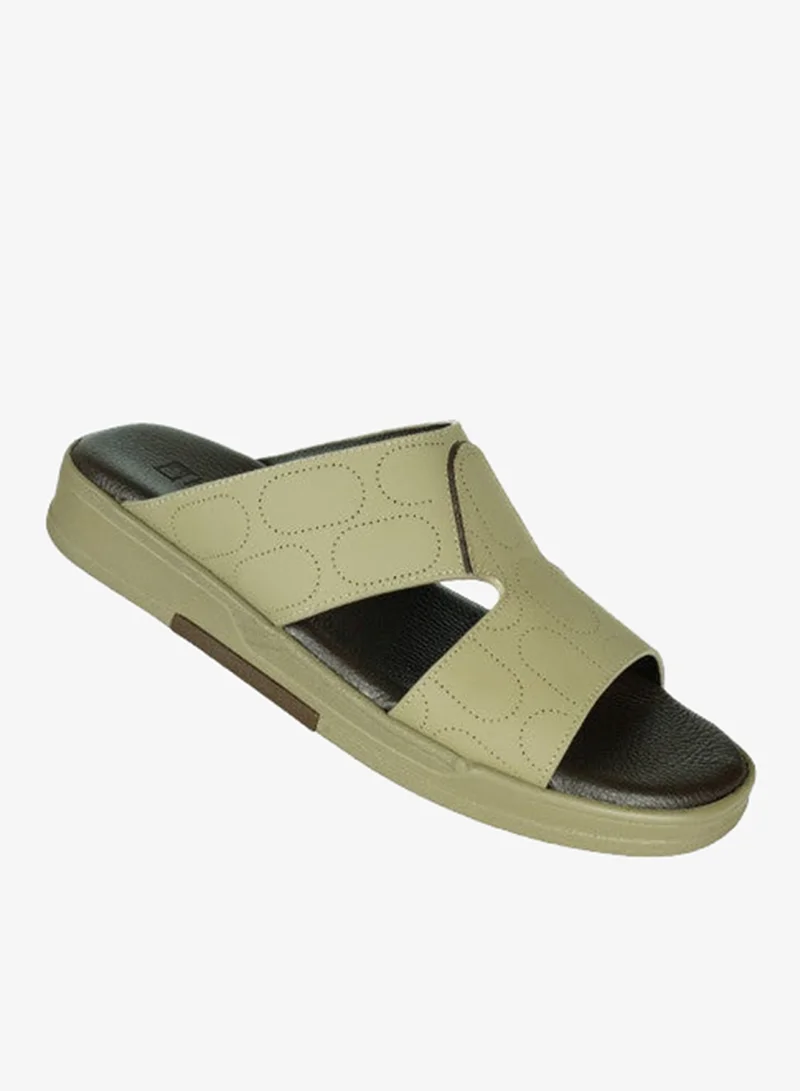 008-3382 Barjeel Uno Men Arabic Sandals BJM 08 Beige