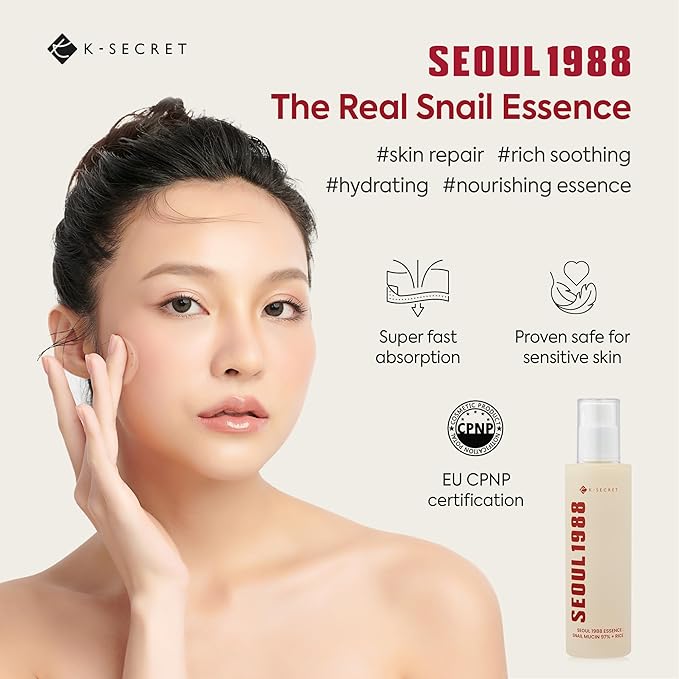 K-SECRET SEOUL1988 Essence : Snail Mucin 97% + Rice - Image 2